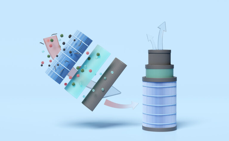 3d air flows shows, prevents vapors and odors from chemicals, 3-