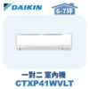 【DAIKIN大金】 一對二室內機CTXP41WVLT