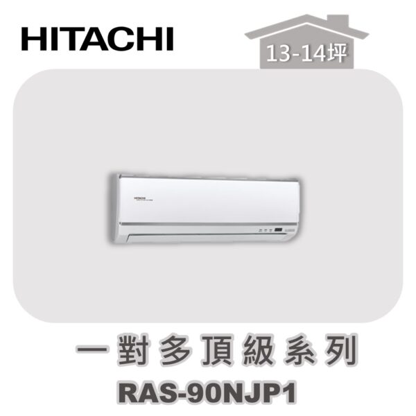 【HITACHI日立】一對多頂級壁掛室內機RAS-90NJP1