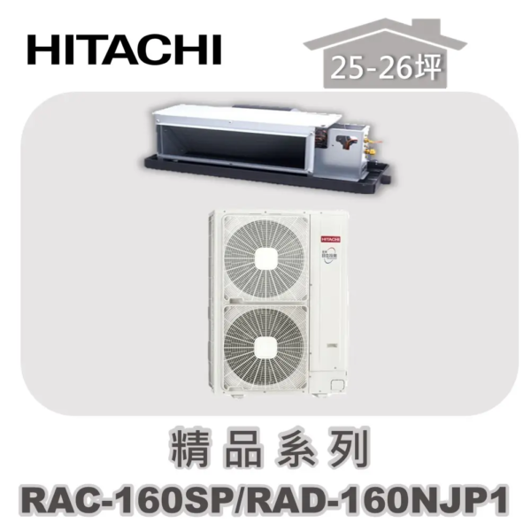 【HITACHI日立】精品單冷隱藏RAC-160SP/RAD-160NJP1